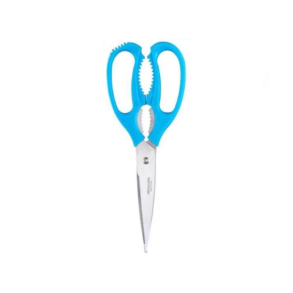 Kéo Cắt Đa Năng LocknLock 21cm - Màu Xanh Dương - F00097, , large image number 1